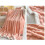 Coperta in pile rosa double-face 51x59 pollici 4