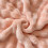 Coperta in pile rosa double-face 51x59 pollici 6