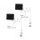 Gooseneck Tablet Holder Stand for Bed Adjustable Flexible Arm Tablets Mount Clamp on Table for Tablet 3