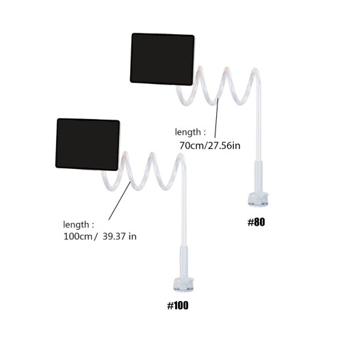 Gooseneck Tablet Holder Stand for Bed Adjustable Flexible Arm Tablets Mount Clamp on Table for Tablet 2