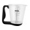 Black LCD Display Measuring Cup 1000G Capacity Handy Kitchen Scale for Coffee Beverage 5