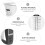 Black LCD Display Measuring Cup 1000G Capacity Handy Kitchen Scale for Coffee Beverage 6
