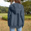 Damen-Sweatshirt, Kapuzenpullover, lässig, langärmelig, leicht, bequem, modisch, Größe M, Z08Navy 5