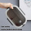 Boîte à bento compartimentée à double couche pour la maison et le bureau ; compatible micro-ondes. 5