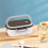 Boîte à bento compartimentée à double couche pour la maison et le bureau ; compatible micro-ondes. 6