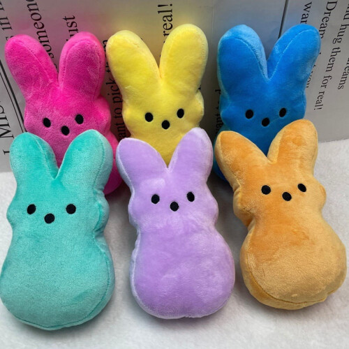 Peluche de conejito de Pascua de 6 pulgadas 1