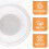 Witte plastic dessertkommetjes 140 ml, 100 stuks 6