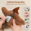 Jouet pour chat oiseau battant des ailes – Peluche interactive, USB 3