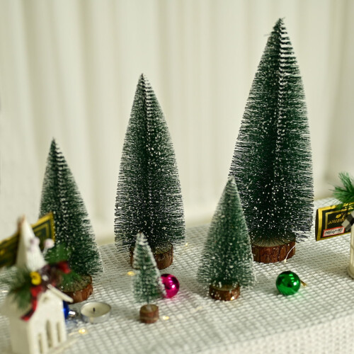 Mini décorations de sapin de Noël, sapin artificiel persistant 1
