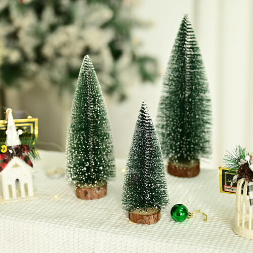 Mini décorations de sapin de Noël, sapin artificiel persistant 2