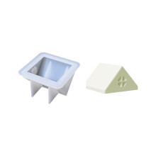 Tarros de almacenamiento Moldes de silicona Moldes para tazas con forma de chimenea Herramienta para manualidades Moldes de resina epoxi Moldes para