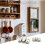 Embedded brackets, headboard wall mounts, Z-lock hooks, furniture bracket hardware, and mirror frames 5