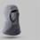 Set da donna composto da cappello e sciarpa in maglia, colore grigio. 4