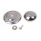 2pcs/set Stainless Steel Replaceable Cover Button Pan Pot Glass Lid Cover Handle 1