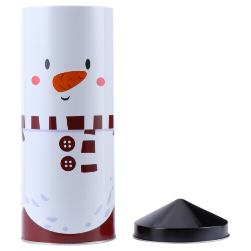 Christmas Tin Box Assorted Color Storage Biscuit Container