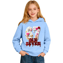Boys Graphic Print Hooded Sweatshirt – Casual Pullover for Kids & Youth, Soft Comfortable Playwear for School & Outdoor Fun