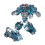 Camión transformable en robot de juguete – Plástico azul, 19 cm 1