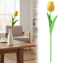 Flores artificiais de PU para decoração de casamentos e residências.
