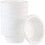Witte plastic dessertkommen 140 ml, 800 stuks 1