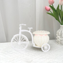Imitation Rattan Storage Basket – Natural Look, Portable,