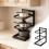 Pot Storage Rack - Multi-layer Adjustable Organizer, Under Sink Space Saver, Cabinet & Corner Mount for Kitchen 1