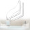 Acrylic Bathtub Guard Transparent Water Barrier 2-Pack 2