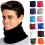 Masque en polaire vert olive avec cordon de serrage ajustable 6