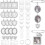 Brudebuket Charms Kit Oval Rund Nålebroche 4 stk. 1