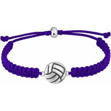 Volejbalový náramek s přívěsky, nastavitelný, unisex, 1 kus