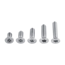 50Pcs/Lot M2.5 Star Drive Screw Stainless Steel SS304 Flat Head Machine Screws Bolts Screwdriver Set Kits Repair Tool