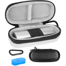 Étui pour moniteur ECG Kardiamobile – Compatible avec KardiaMobile, étui de voyage rigide, incluant un pilulier et un mousqueton