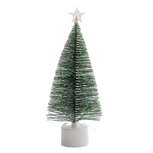 Sapin de Noël LED multicolore, décoration de Noël à piles