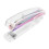 Clear Plastic Stapler with Modern Design - Lightweight Office Binding Tool for Paper Documents - For Office Classroom Use 1