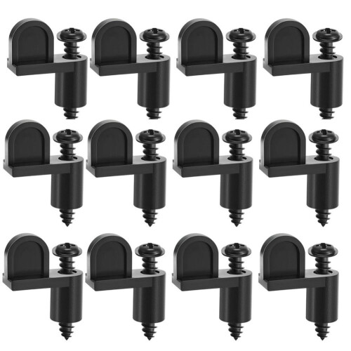 Window Screen Clips, Nylon Offset Window Frame Corner Fastener