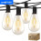 50ft Outdoor String Lights S14 2700K Warm White 25 LED 1