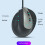 Cablu USB optic pentru mâna dreaptă, vertical, ergonomic, pentru gaming, 1600DPI, reglabil, pentru PC, computer 8