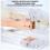 Clear Plastic Stapler with Modern Design - Lightweight Office Binding Tool for Paper Documents - For Office Classroom Use 4