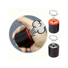Realistic Fart Sound Machine (Black) – Hidden Trigger Prank Device, Portable Durable 18+ Novelty Gift for Parties