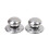 2pcs/set Stainless Steel Replaceable Cover Button Pan Pot Glass Lid Cover Handle 2