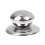 2pcs/set Stainless Steel Replaceable Cover Button Pan Pot Glass Lid Cover Handle 3