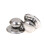 2pcs/set Stainless Steel Replaceable Cover Button Pan Pot Glass Lid Cover Handle 6