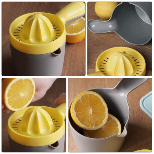 1Pc Manual Hand Squeezer Fruit Juicer Safe Healthy Material Multi Color 2