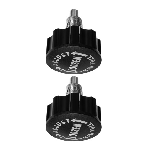 2Pcs Retractable Indexing Plunger Pins for Gym Machine Adjustment and Stability