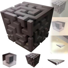 Unmögliche Ecken – 3D-Wandkunst mit optischer Täuschung