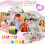 Lollipop Valentine Kit 24-Pack Rainbow Stationery Set 8