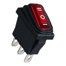 Interrupteur à bascule étanche IP65 à 3 positions, 16 A, 250 V