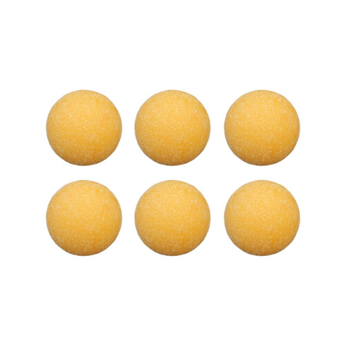 Fotbollsbollar med textur, halkfri matt yta, 6-pack