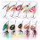 Rooster Tail Spinnerbaits le Crúcaí Tríphíle – Tacar 10 phíosa 1
