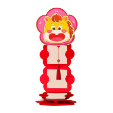 Porte-monnaie pour le Nouvel An chinois – Enveloppe rouge pliée à 6 compartiments pour les cadeaux en espèces, compatible avec les fournitures