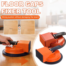Floor Gap Fixer Tool with Strong Suction Cup – Puller & Seam Closer for Laminate, Wood, Vinyl, Tile – Compatible with Black